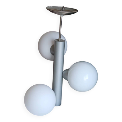 Suspension, lustre à boules, spoutnik années 60/70 vintage