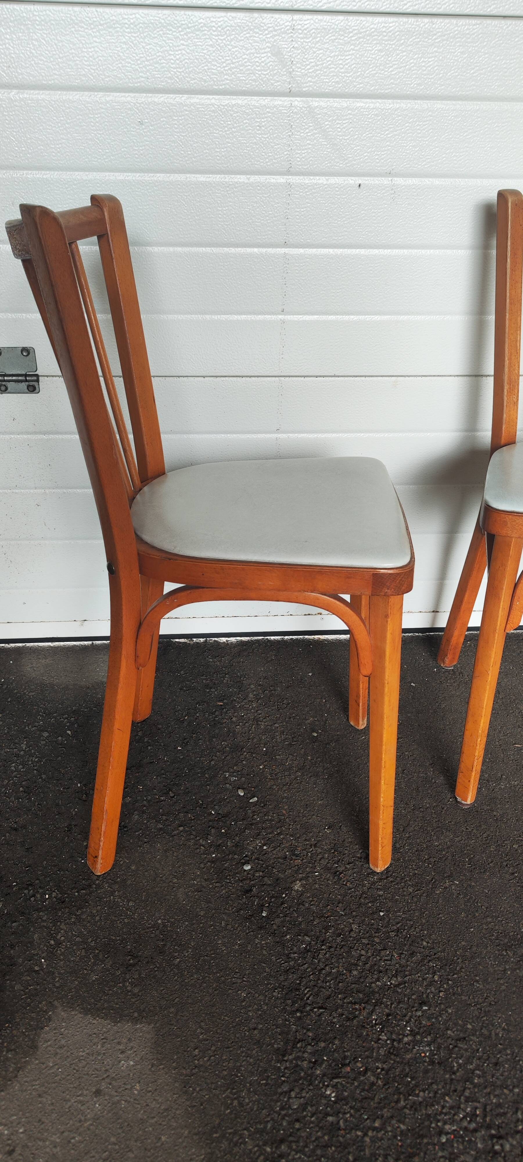 Pair of Baumann chairs 1970