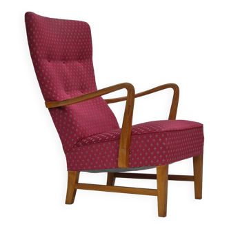 1970s, Scandinavian chairr, original very good condition, ash wood.