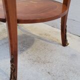 Louis xv style marquetry table Chinese scene