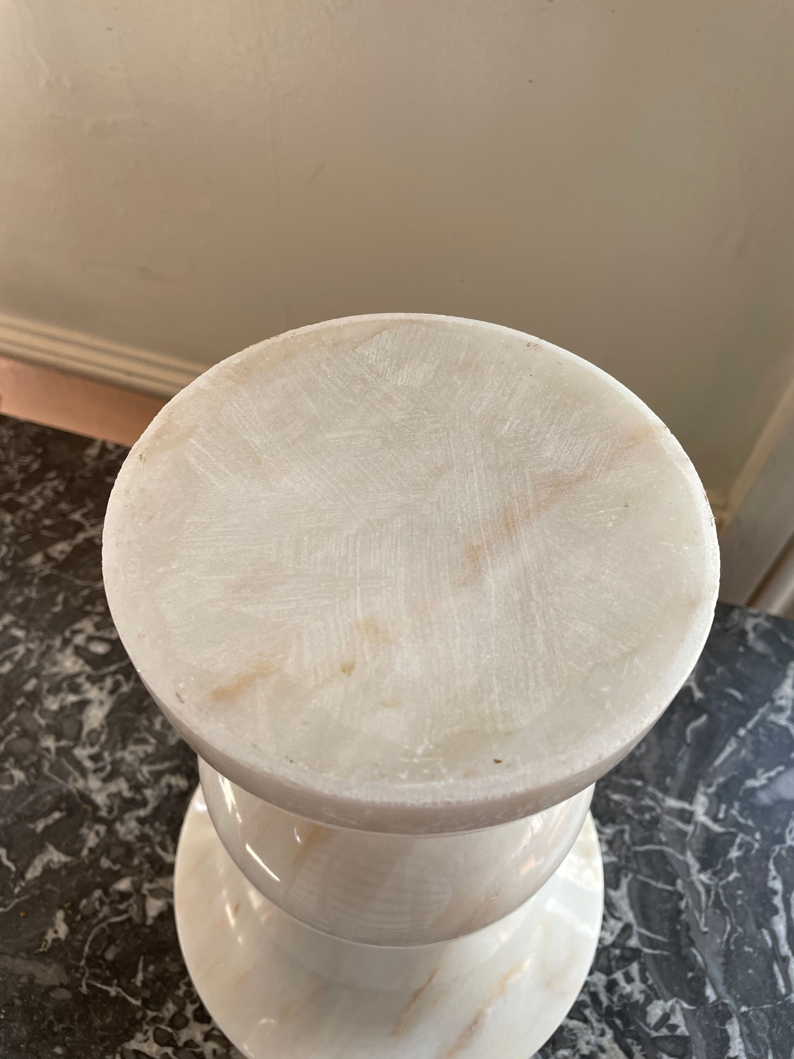 Medici vase in white marble