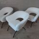 A set of four armchairs, Poland, 1960s