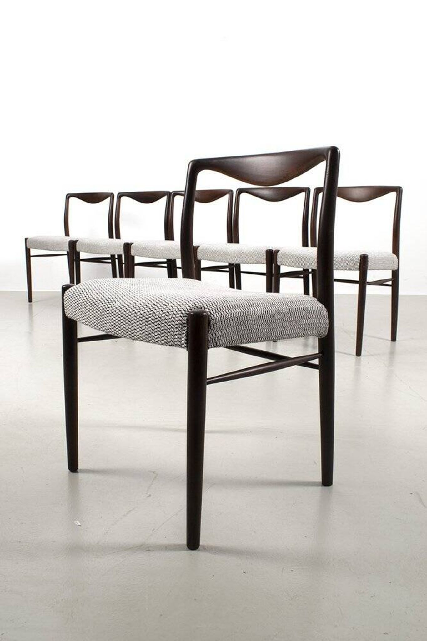 Dining Chairs by Kai Lyngfeldt Larsen, Set of 6