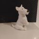 small ceramic fox terrier dog Sargemines 1930/1940