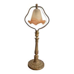 Lampe Table Art nouveau - laiton