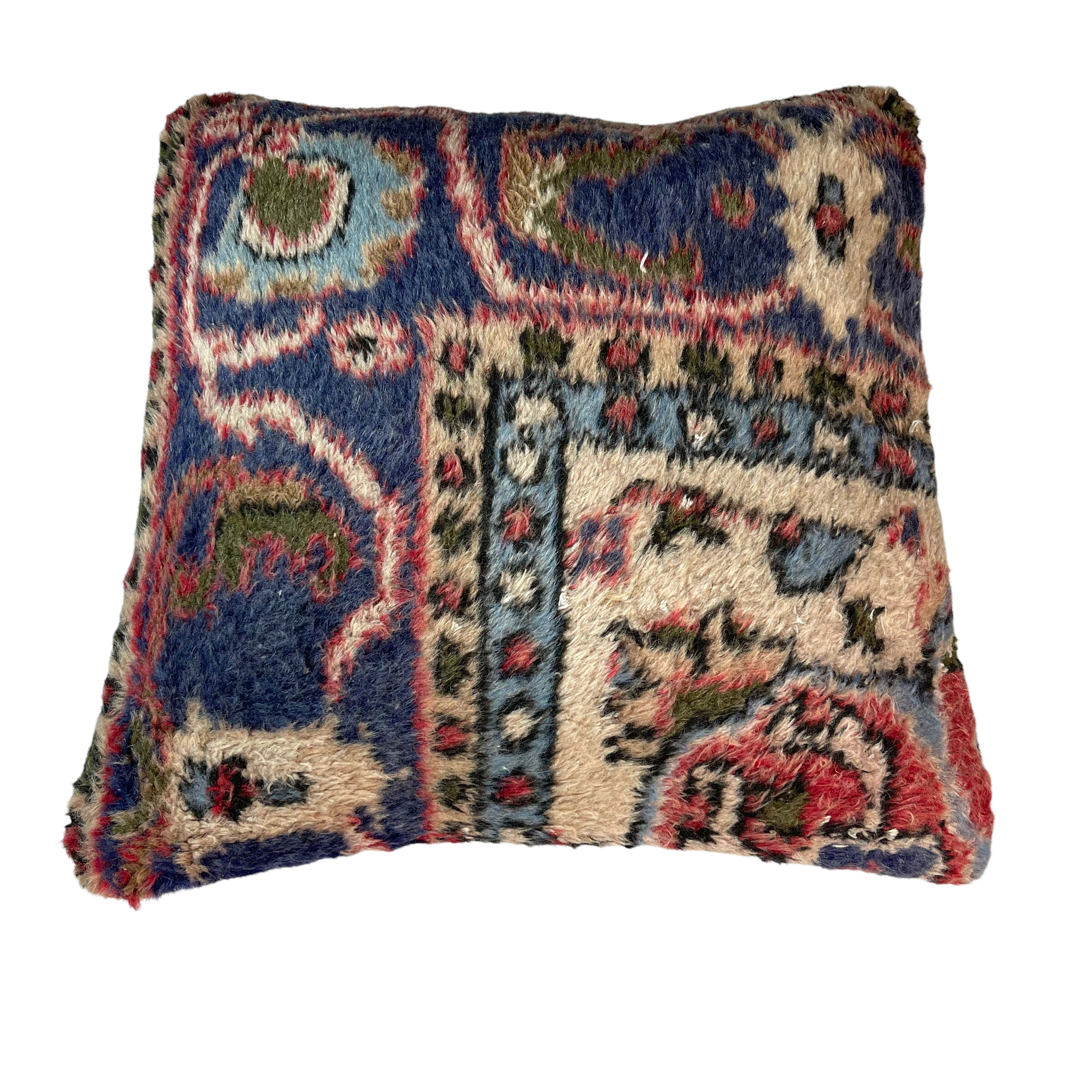 Vintage Turkish Rug Cushion Cover , 45 x 45 cm