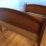Solid cherry wood bed 140 x 190