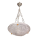 Art Deco Top Quality Pendant Light Floral decorations, Signed Degué