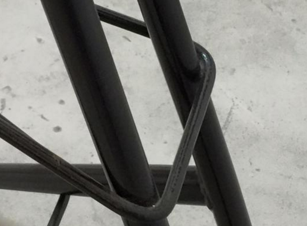 Set of 2 stools bar by Willy Van Der Meeren 1956