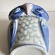 Vintage Chinese Porcelain Owl Planter