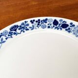 Set of German ceramic plates from the mid-century Hamburg Shape 20 Decor Blumenspiel by Lieselotte Kantner for Melitta, 1960s, set of 5.