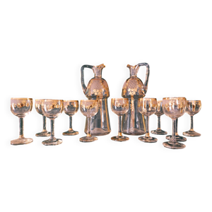 baccarat service à liqueur
