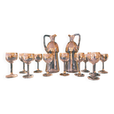 Baccarat Art Nouveau liqueur service