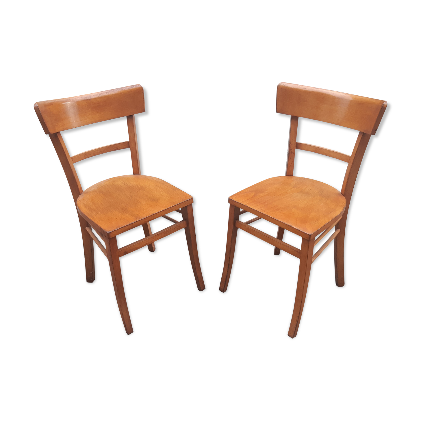 Lot de 2 chaises bistrot Luterma