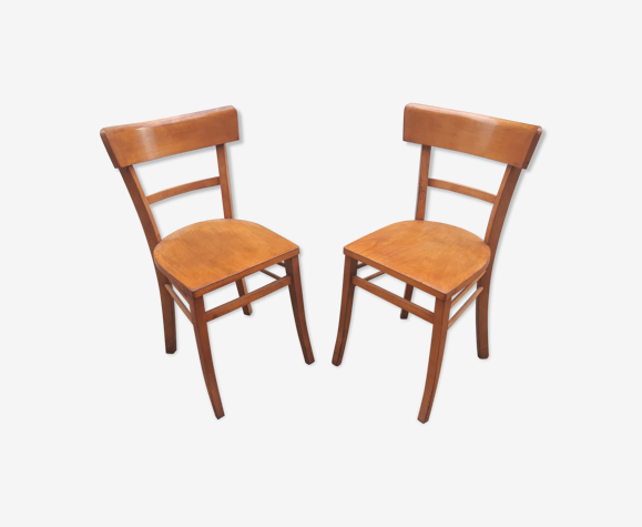 Lot de 2 chaises bistrot Luterma