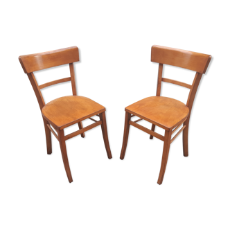 Lot de 2 chaises bistrot Luterma