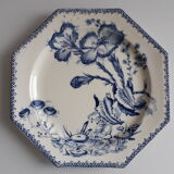 Duo of plates of clairfontaine model INDIANA