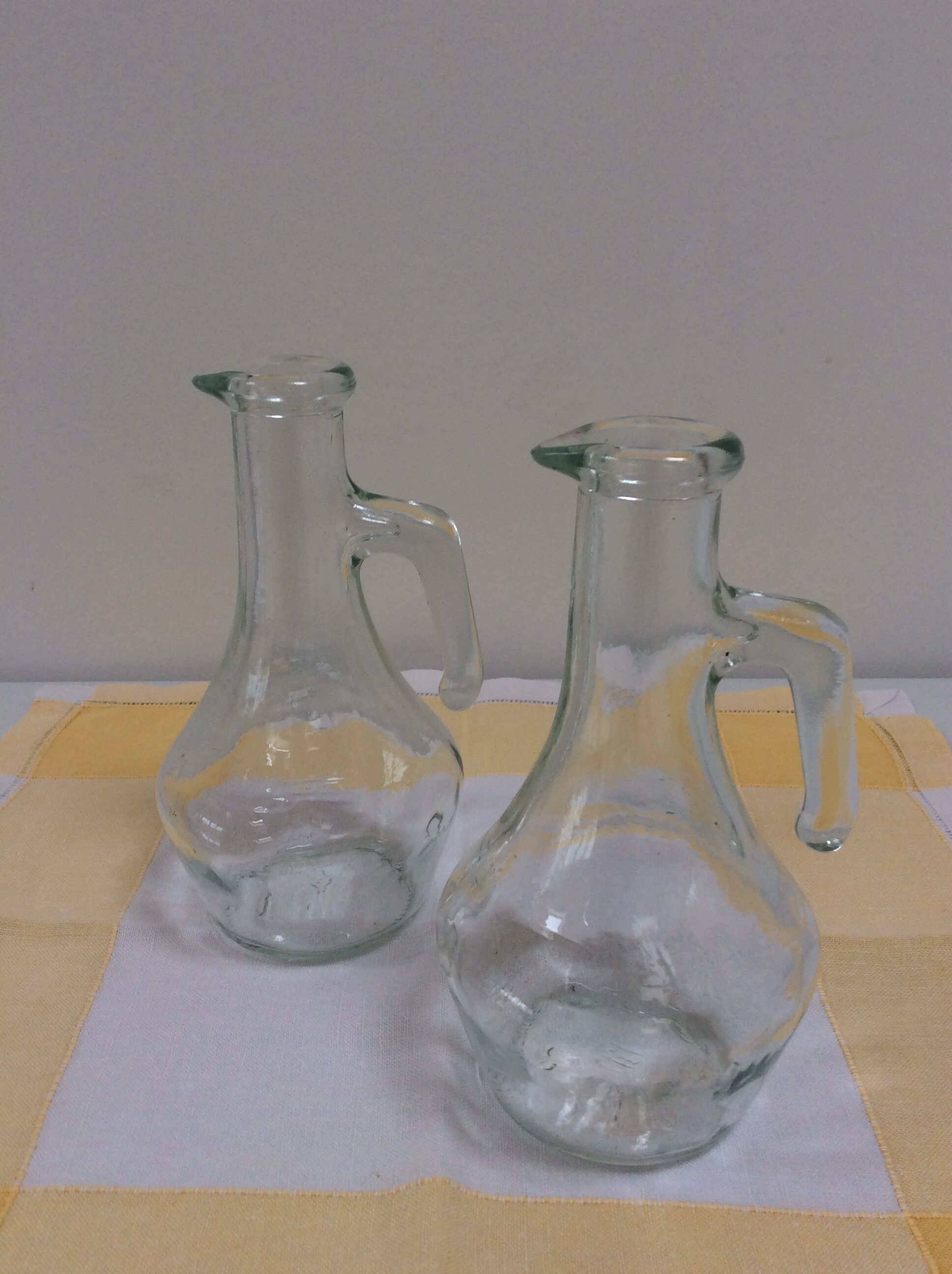 Ancient glass pitchers