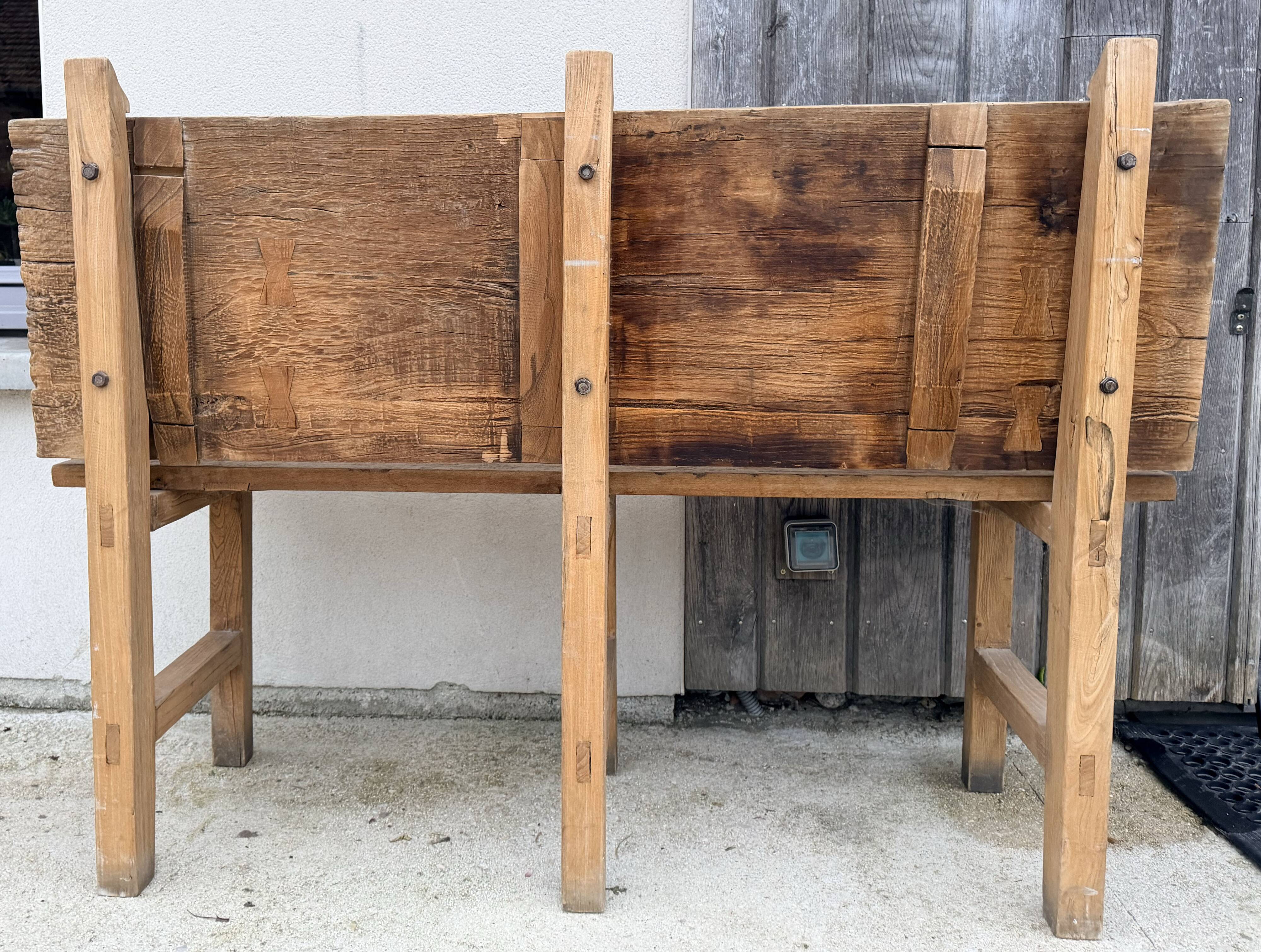 Elm bench