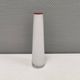 Slim mouth-blown vase from Danish holmegaard glassworks, estimated 1980s.
