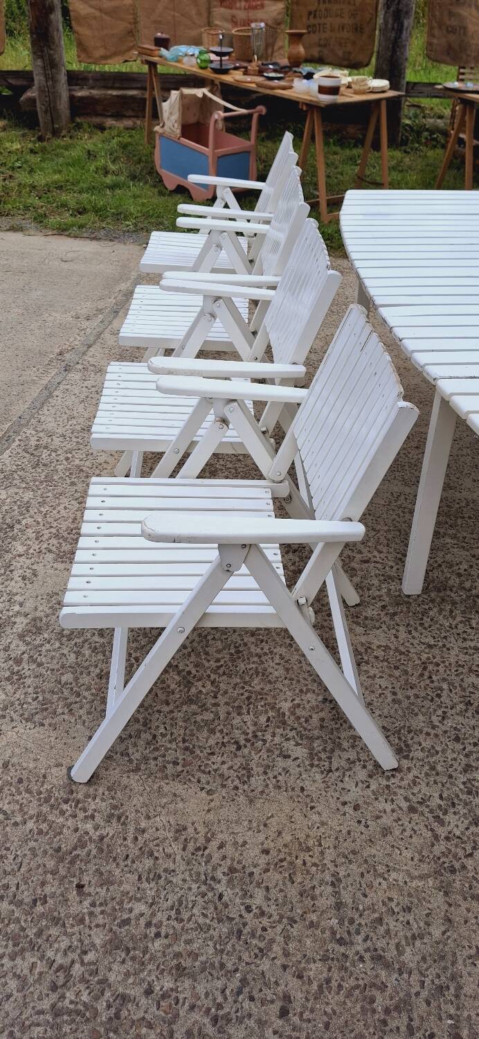 Antique garden furniture