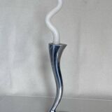 Postmodern aluminium candlestick