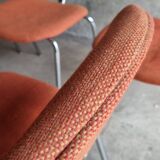 Set of 5 steelcase strafor chairs