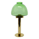 Scandinavian candle holder Hans-Agne Jakobsson Claudia green L10232 1960