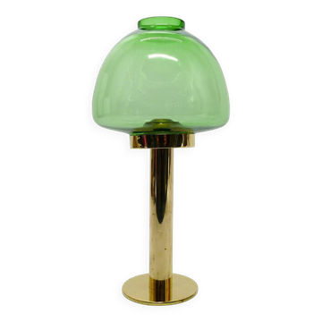 Scandinavian candle holder Hans-Agne Jakobsson Claudia green L10232 1960