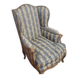 Louis XV style armchair with wings