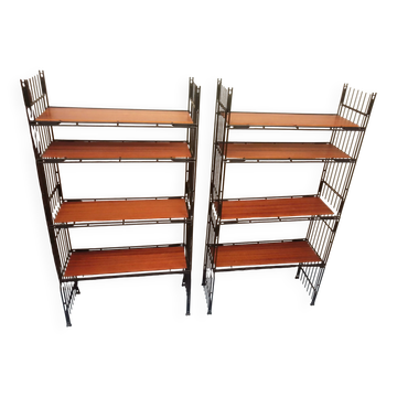 Modular shelves, multistrux, Spanish design from the 60s.