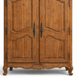 Sanded antique wardrobe