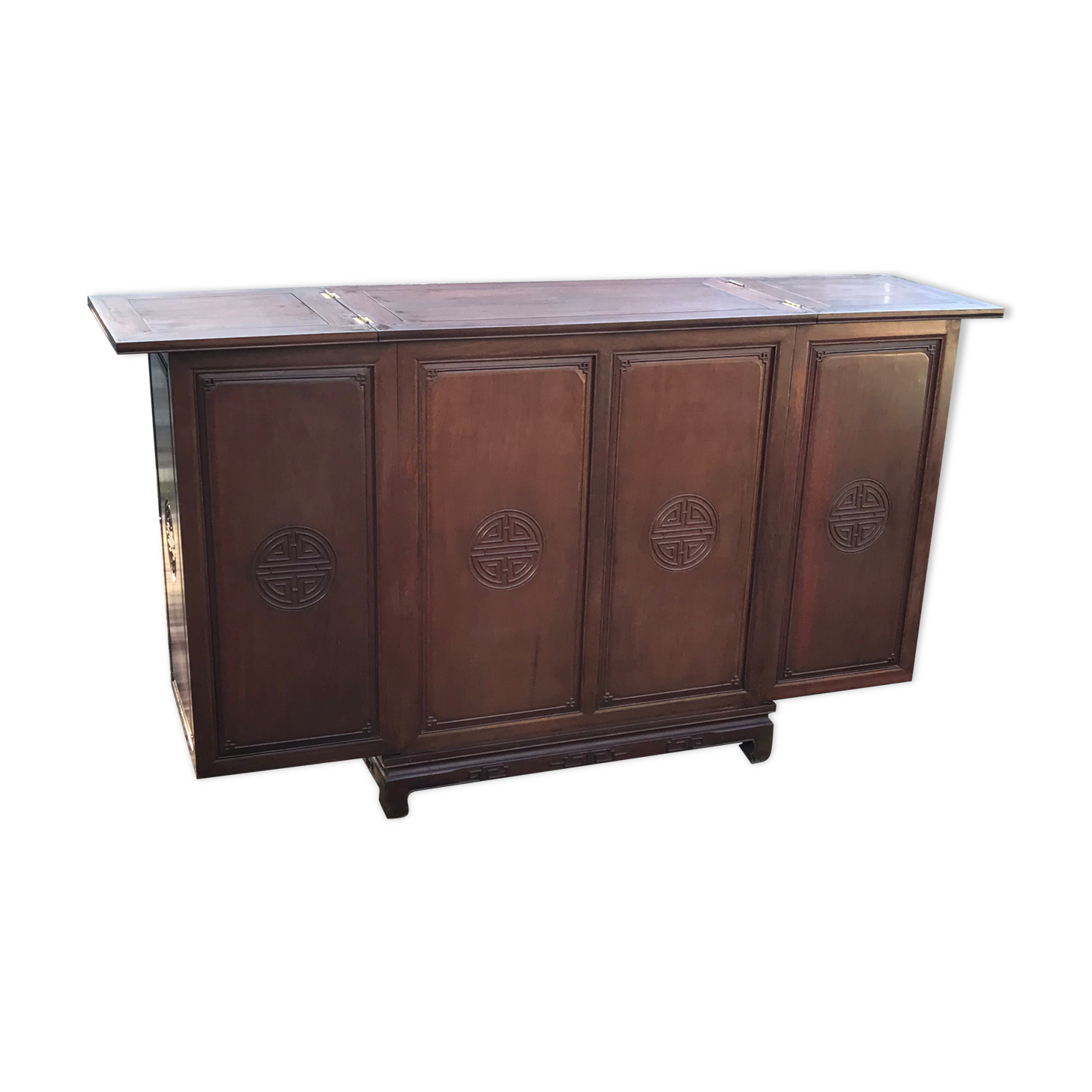 Art Deco rosewood bar