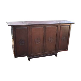 Art Deco rosewood bar