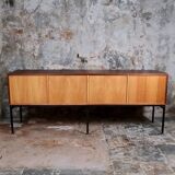 Rosewood sideboard 816 by Alain Richard for Meubles TV, France, 1960