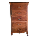 Solid oak chiffonier