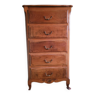 Solid oak chiffonier