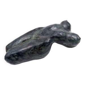 Sculpture nue en terre - couleur