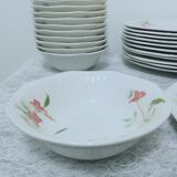 Service 36 pieces in Spanish porcelain Pontesa