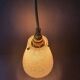 Scandinavian Perspex pendant light from the 70s, vintage France - newly electrified