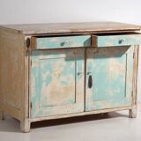 Ancienne commode bleu ciel (c.1920) #20