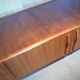 Vintage Scandinavian teak bass row