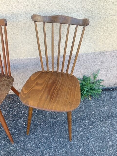 Series of 4 chairs Baumann Menuet