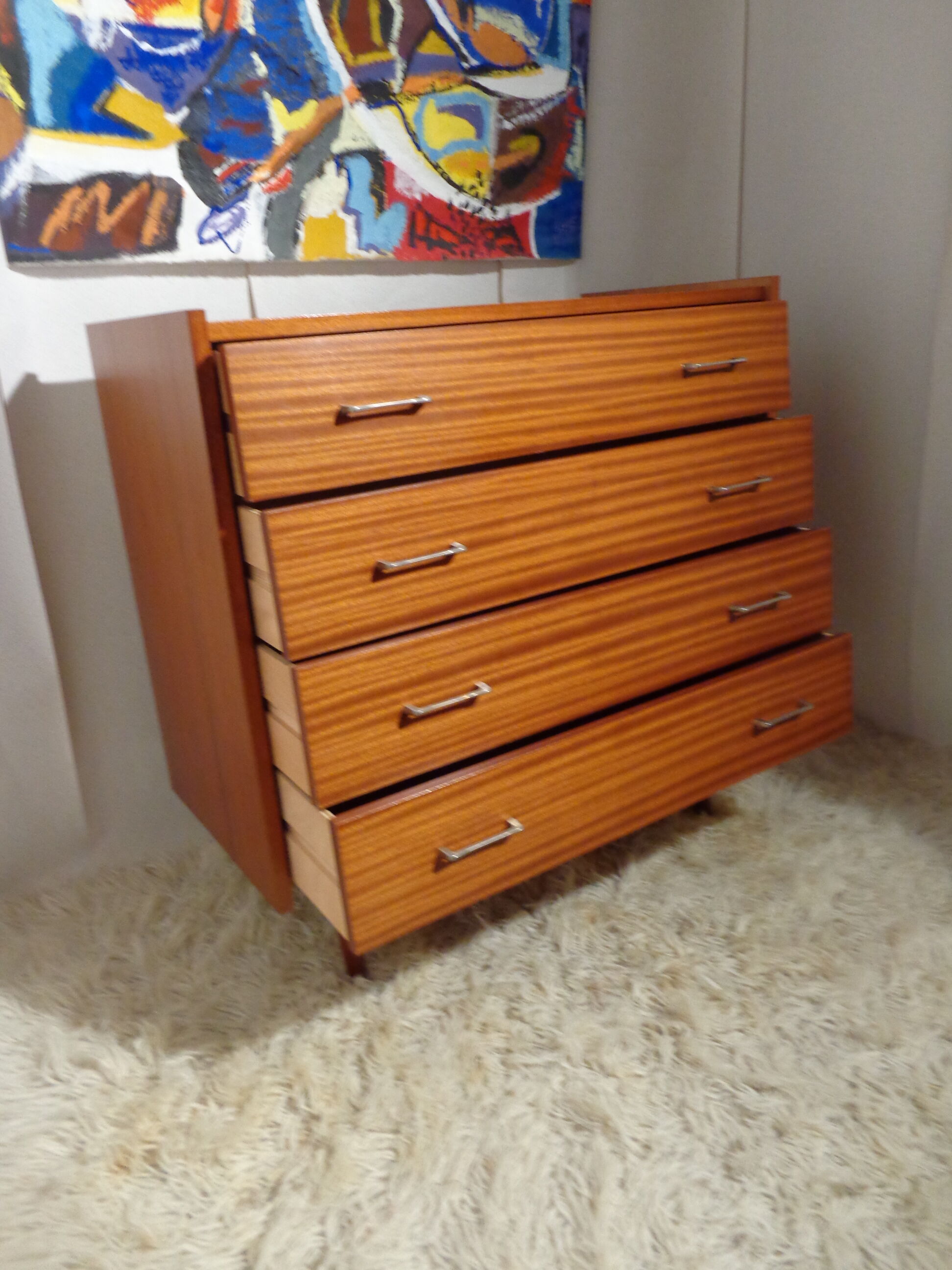 Vintage chest of drawers from the 60s