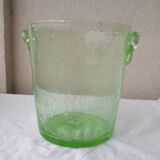 Bubble glass champagne bucket
