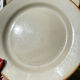 6 assiettes plates en grès beige Tulowice Poland 1970