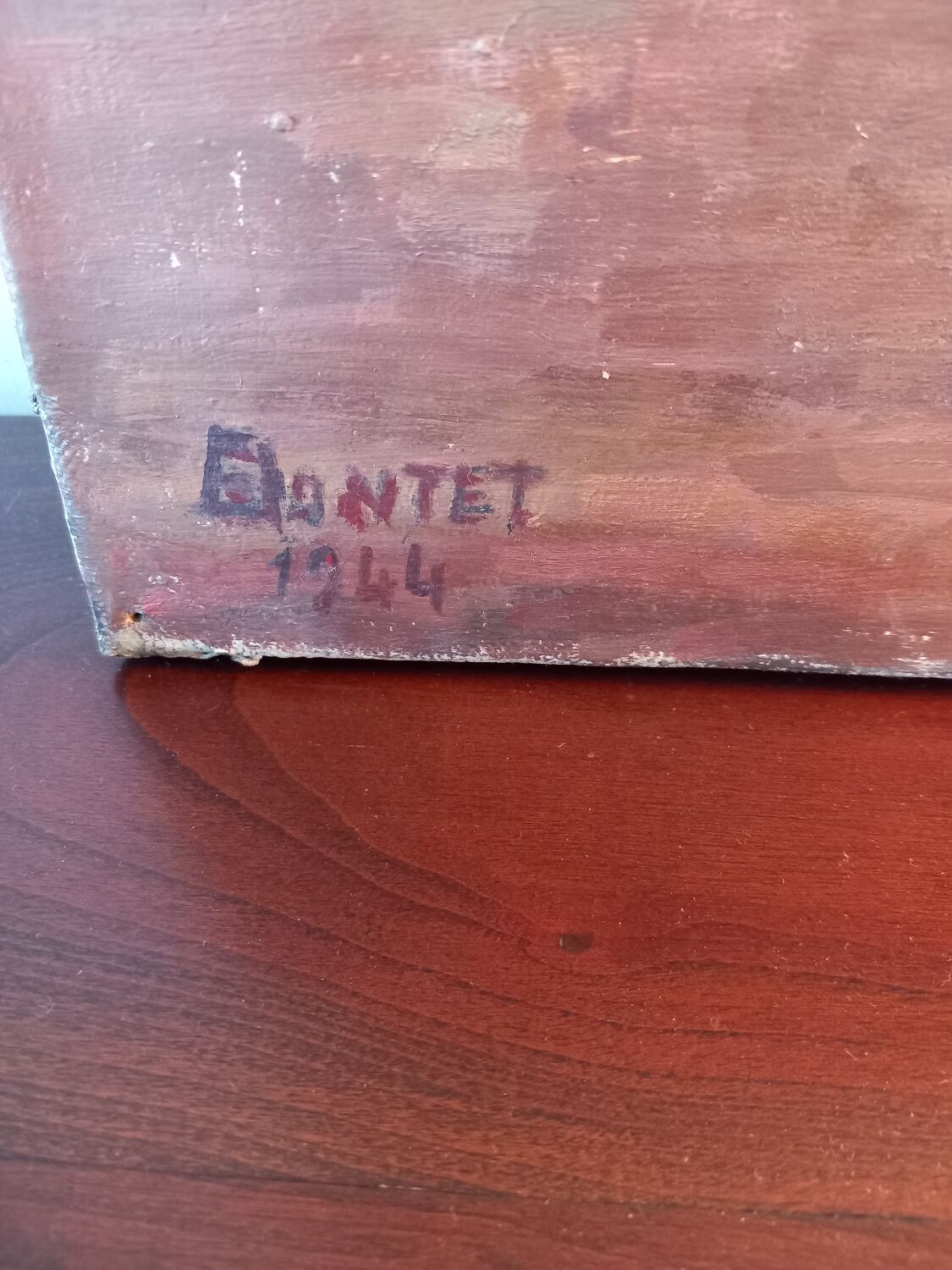 Still life painting with bunches of grapes