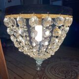 Ceiling chandelier with tassels