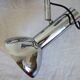 Chrome metal 3-spot chandelier from the 1970s.