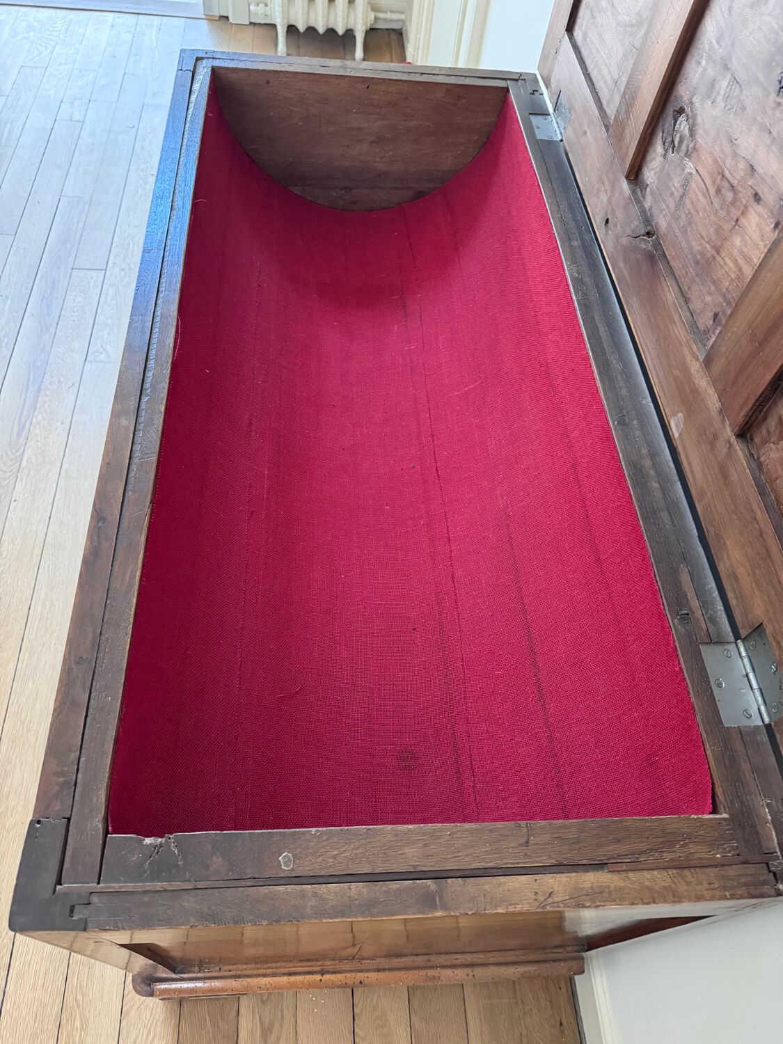 Old hay - farm chest